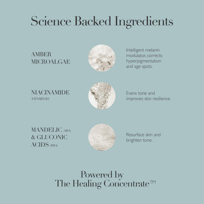Omorovicza Even Tone (1.0 oz), Daily Melanin-Modulating Face Serum with Amber Microalgae, Niacinamide, Mandelic & Gluconic Acids, Brightening Serum for Uneven Skin Tone