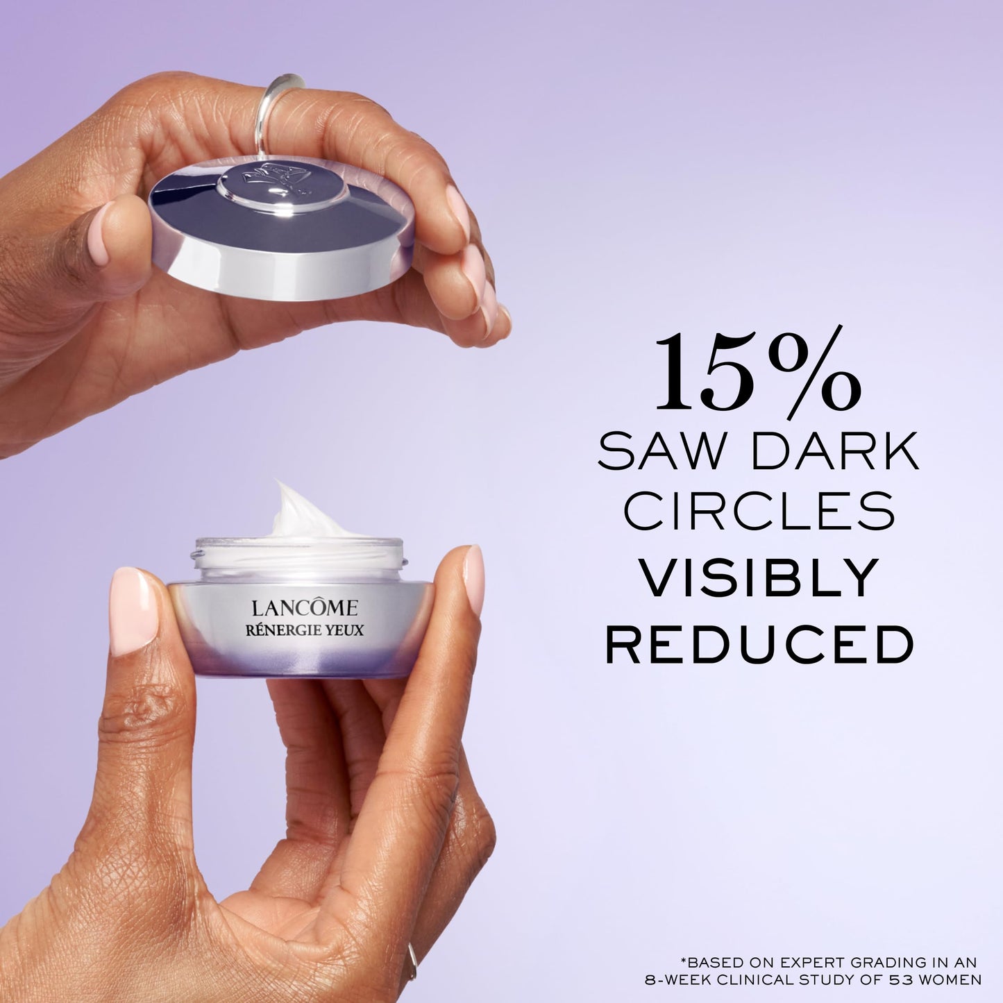 Lancôme Rénergie Lift Multi-Action Eye Cream with Hyaluronic Acid, Caffeine & Linseed Extract - Hydrating, Dark Circle Reducer, De-Puffing Eye Bag Treatment -0.5 Fl. Oz