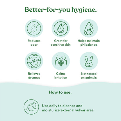 Good Clean Love Balance Feminine Wash, pH-Balanced Vaginal Moisturizer Cleanser for Women with Natural Ingredients, Gentle Cleansing Feminine Care Product, Reduces Vaginal Dryness & Odor, 8Oz (2-Pack)