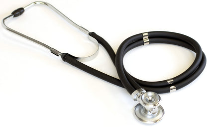 Primacare CSDS-9295-BK Sprague Rappaport Stethoscope, 30 in., Black (Pack of 25)