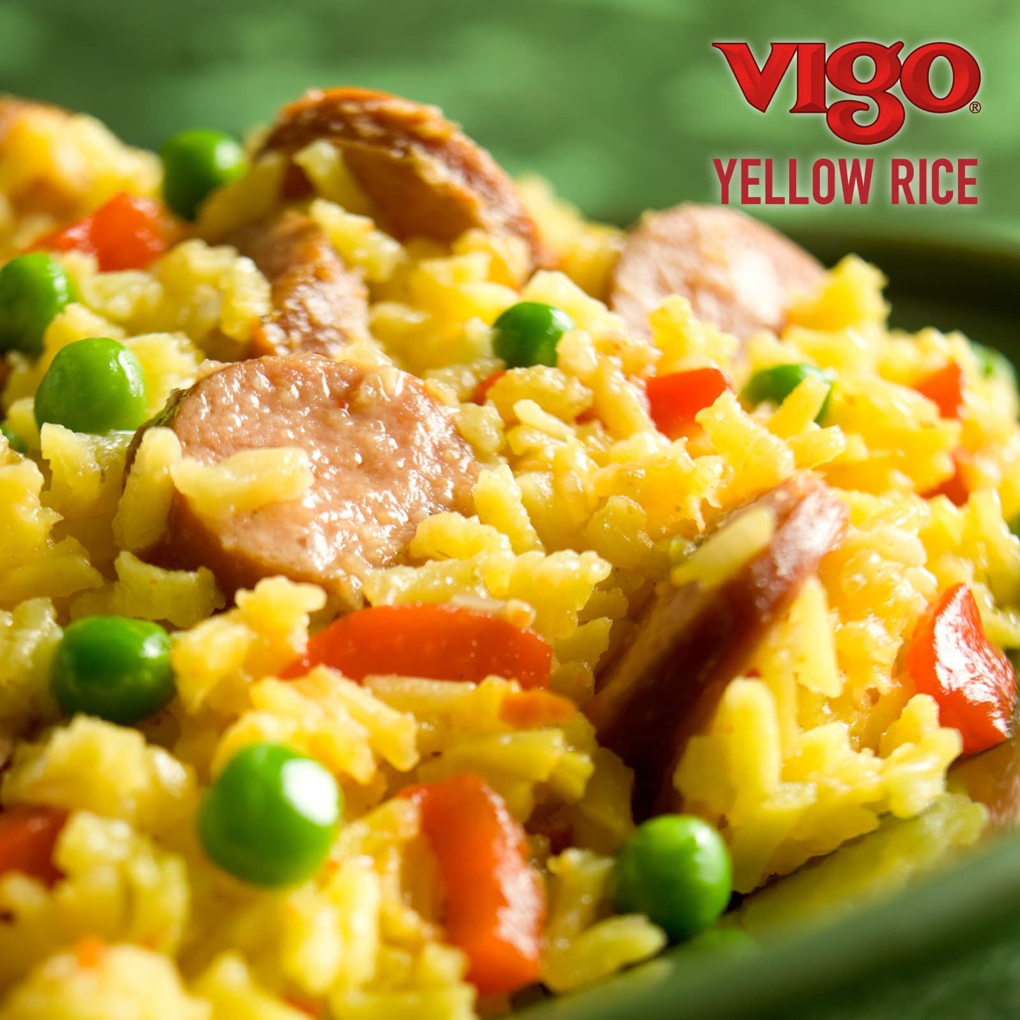 Vigo Authentic Saffron Yellow Rice, Low Fat, 2lb (Pack of 1)