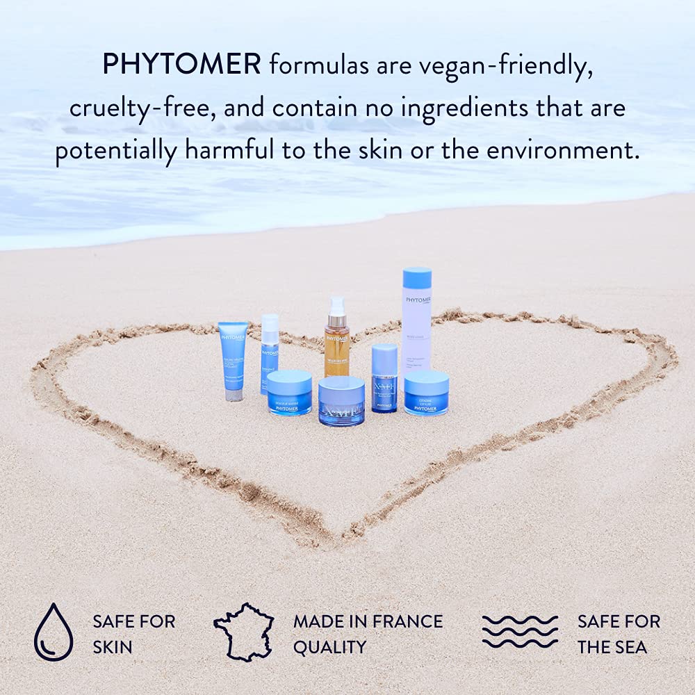 Phytomer Souffle Marin Energizing Face Serum | Oxygenating Anti Aging Serum for Face & Neck | Facial Cream Moisturizer Corrects Dull Skin | Protects & Hydrates | 30ml