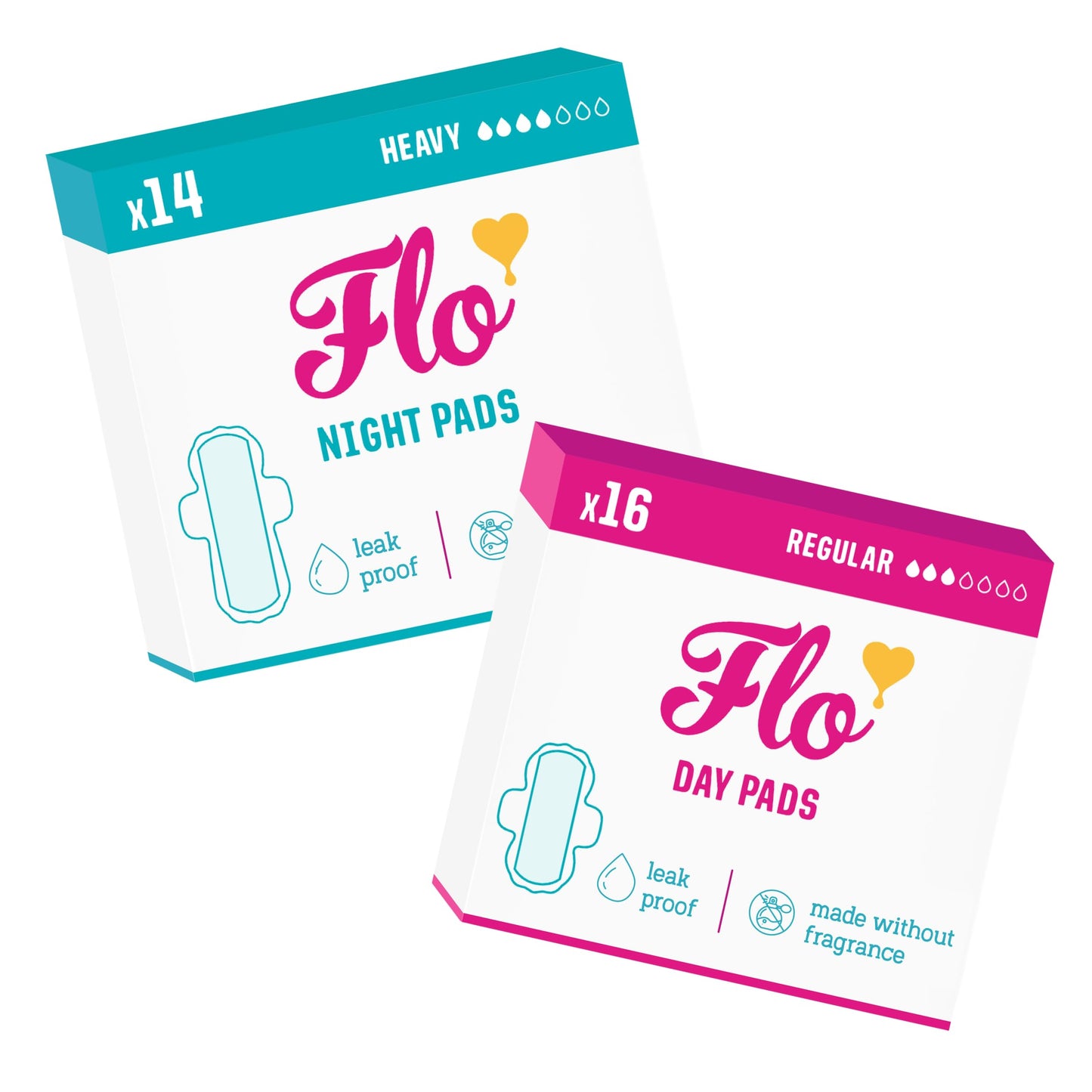 FLO Bamboo Pads Night & Day Bundle