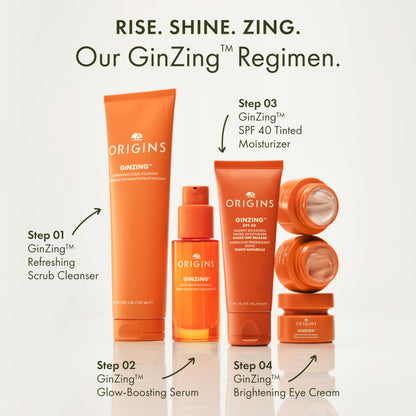 Origins GinZing Daily Face Moisturizer Sunscreen with SPF 30 | Delivers Radiance & All-Day Hydration | With Hyaluronic Acid, 1.7 Fl Oz