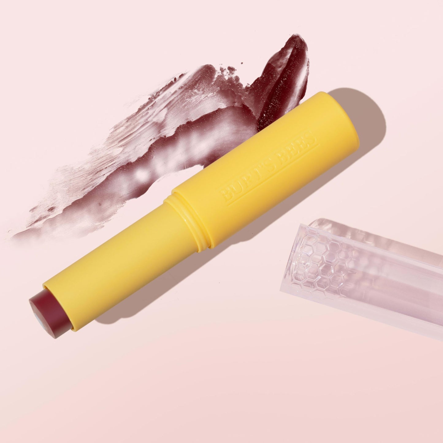 Burt’s Bees Tinted Boosted Balm, Misty Mauve, Hydrating Tinted Lip Balm with Vitamin C, E, and F Core, 24 Hour Lip Moisturizer with Responsibly Sourced Beeswax, 100% Natural Origin, 1 Count, 0.16oz