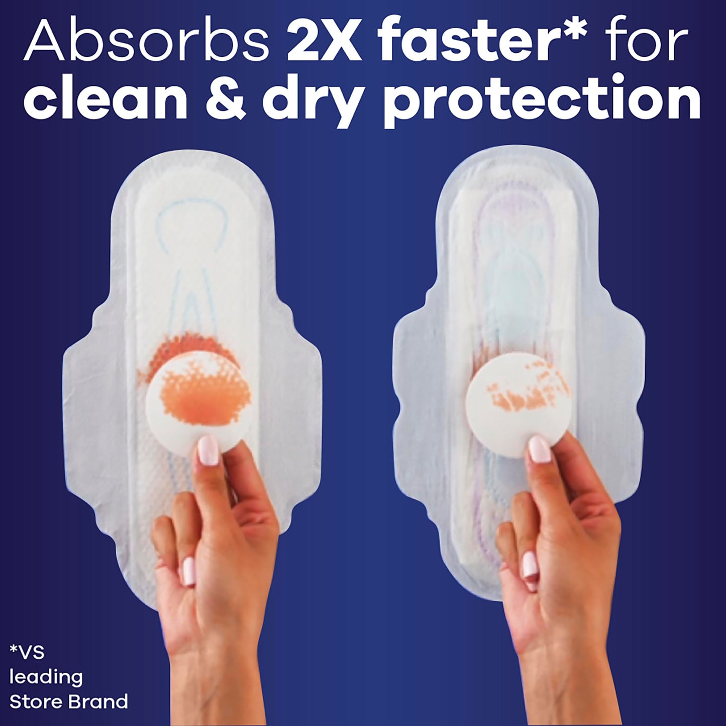 Always Ultra Thin Overnight Pads with Wings, Size 4, Overnight, 96 Count (3 Packs of 32)