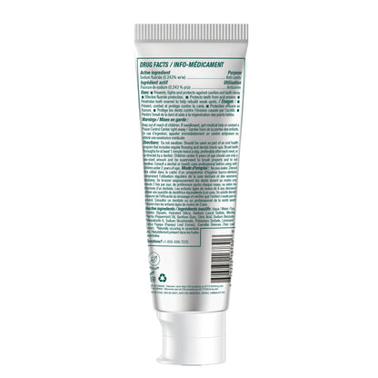 Attitude Fresh Breath Toothpaste with Fluoride, Peppermint Flavor, Vegan & Cruelty-Free, Sugar-Free, Plant & Mineral-Based Ingredients, Clean Oral Care, 4.2 Oz