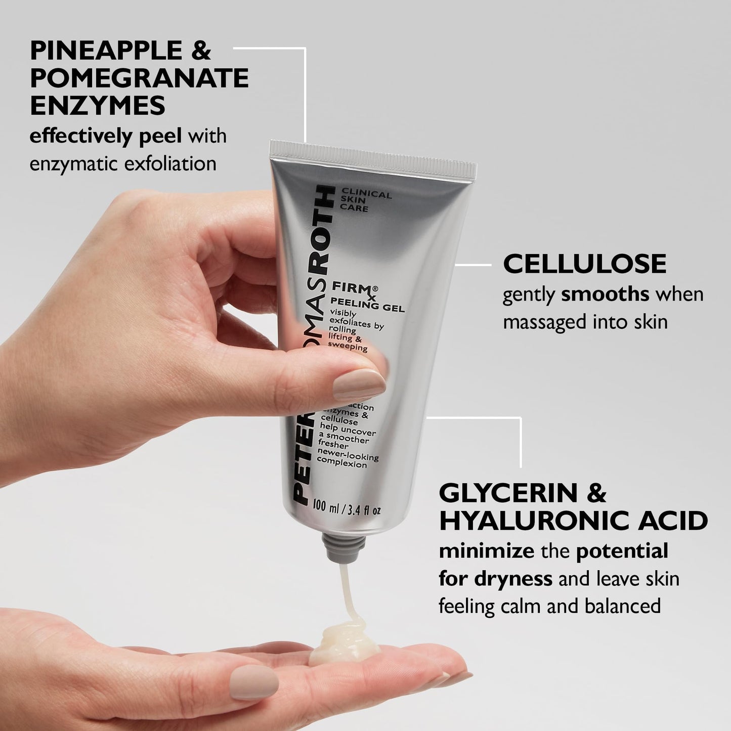 Peter Thomas Roth | FIRMx® Peeling Gel | Gentle Facial Exfoliant for Dullness, Pores and Uneven Texture