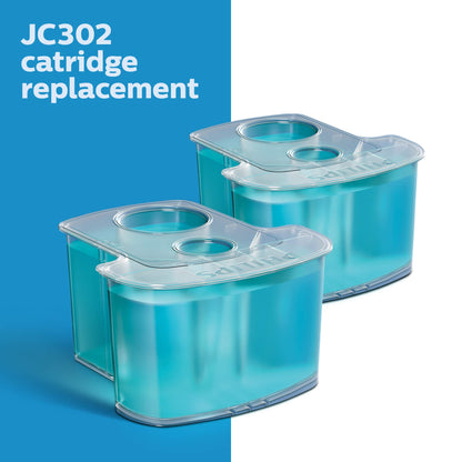 Philips Norelco Cleaning Cartridges for SmartClean System, 2 Count, JC302/52