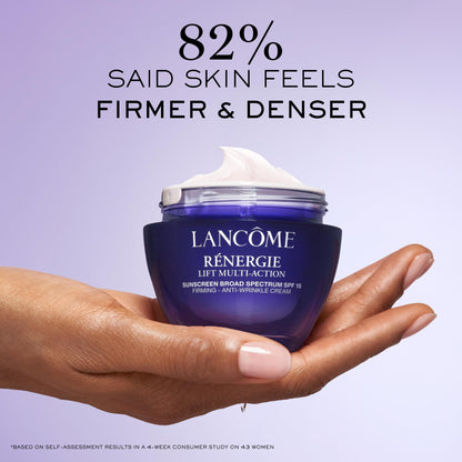 Lancôme Rénergie Lift Multi-Action SPF 15 Face Cream with Vitamin E - Anti-Aging, Firming & Lifting Moisturizer for Face & Neck, Visibly Reduces Wrinkles - SPF 15 Sun Protection