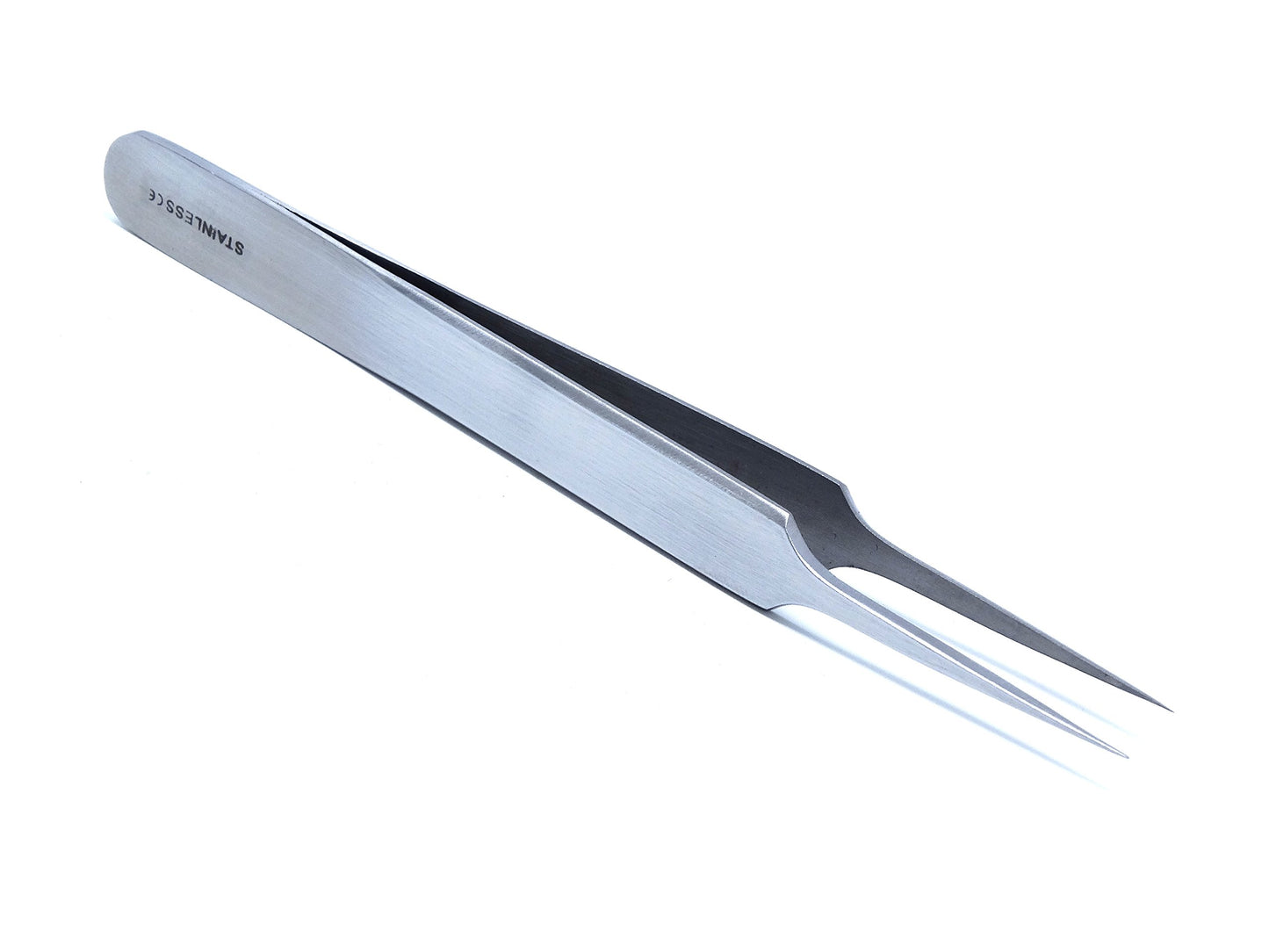 IMS IMS-JF5 Premium High Precision Jeweler Style Forceps #5 Tweezers, Fine Point Tips, Stainless Steel, 4.5'' L