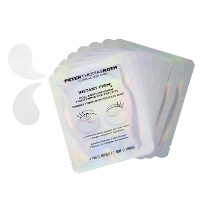 Peter Thomas Roth | Instant FIRMx® Collagen Tightening Eye Patches | Eye Patches For Firming Under-Eye Bags & Wrinkles | Eye Masks For Puffiness
