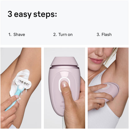 Braun IPL Mini, Silk·Expert Mini, IPL Hair Removal for Women and Men, Permanent Laser Hair Reduction At-Home, IPL1111