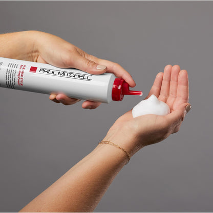 Paul Mitchell Sculpting Foam, Touchable, Flexible Hold + Frizz Control, For All Hair Types