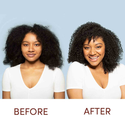 Mizani Moisture Fusion Gentle Clarifying Shampoo - Cleanses Hair to Remove Buildup, With Charcoal, For Curly Hair
