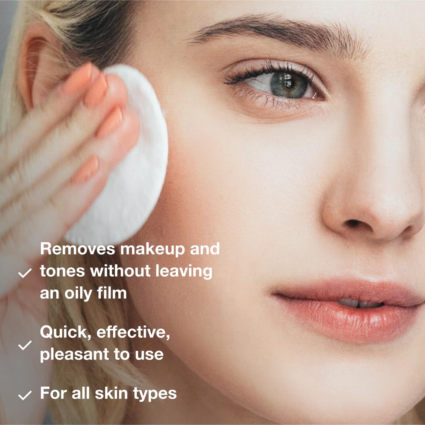 PHYTOMER Rosee Visage Toning Cleansing Lotion | All in One Cleanser, Makeup Remover & Toner for Face | Alcohol-Free | Safe, Natural Ingredients | 8.4 Fl Oz