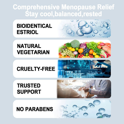 Bioidentical Estriol Cream for Women, Intimate Moisturizing Cream for Vaginal Dryness & Discomfort, Menopause Support (Peach Flavor)