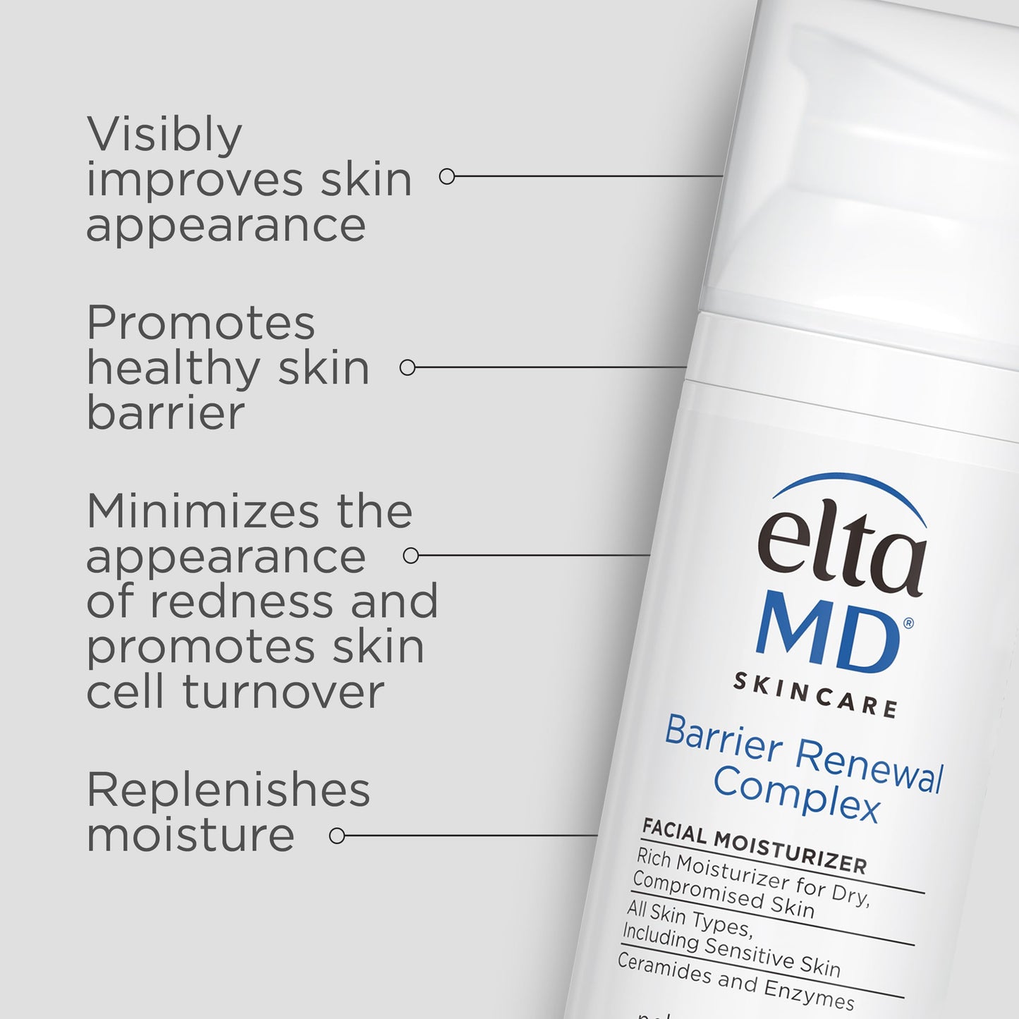 EltaMD Barrier Renewal Complex Face Moisturizer for Dry Skin, Sensitive Skin Moisturizer for Face