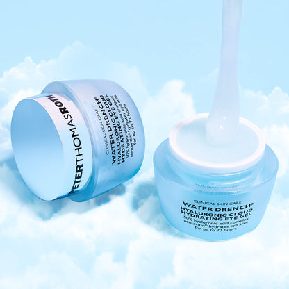 Peter Thomas Roth | Water Drench® Hyaluronic Cloud Hydrating Eye Gel | Hyaluronic Acid Gel With Caffeine, for Fine Lines, Wrinkles, Under-Eye Puffiness and Dark Circles
