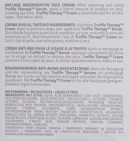 SKIN&CO Roma Truffle Therapy Anti-Age Regenerative Face Cream, 1.7 Fl Oz