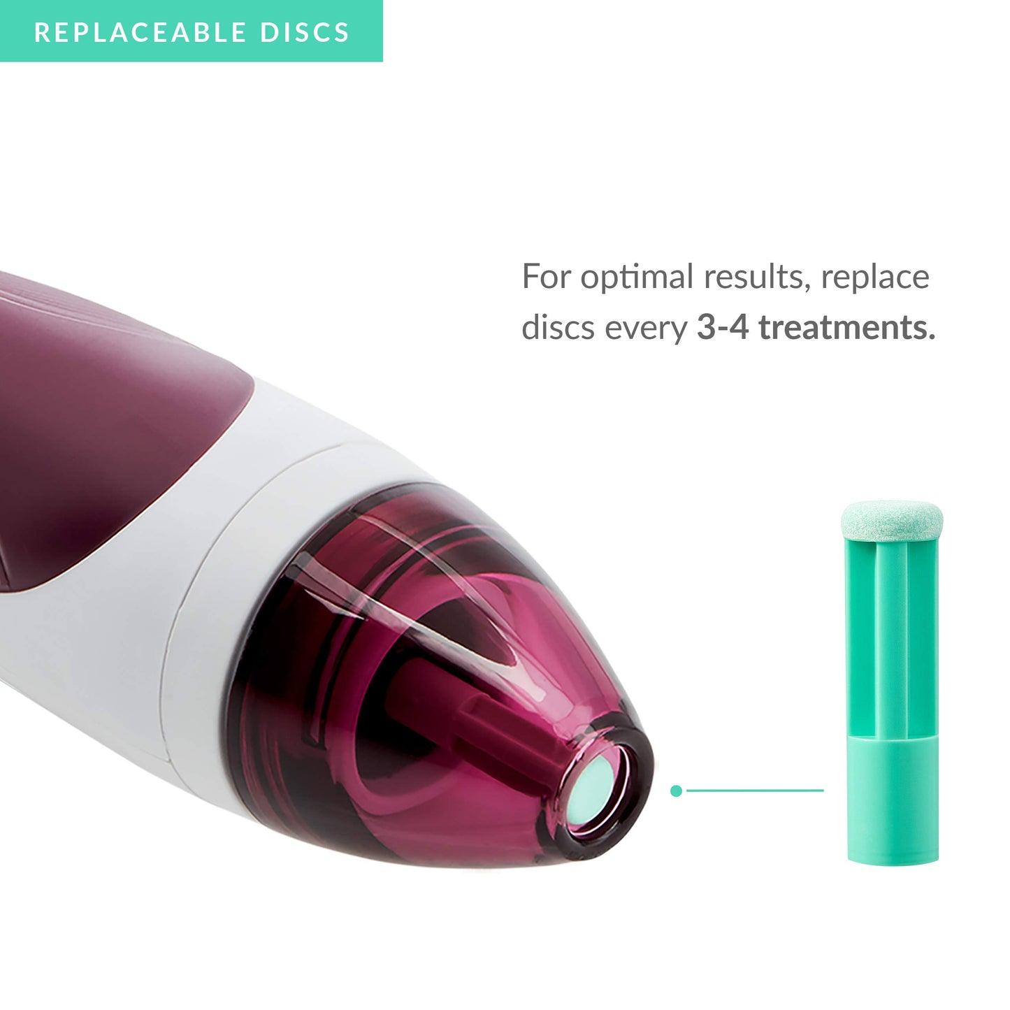 PMD Personal Microderm Replacement Discs - Includes 6 Discs and 1 Filter - For Use With Classic, Plus, Pro, Man, and Elite