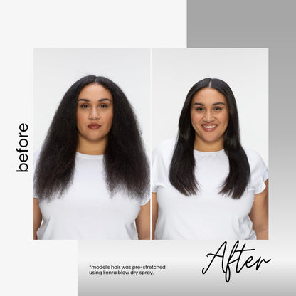 Kenra Platinum Silkening Heat Crème | Brilliant Shine Thermal Styler | Reduces Hot Tool Passes by 50% | Prevents Breakage & Improve Manageability | Heat Protectant | All Hair Types | 3.4 fl. Oz
