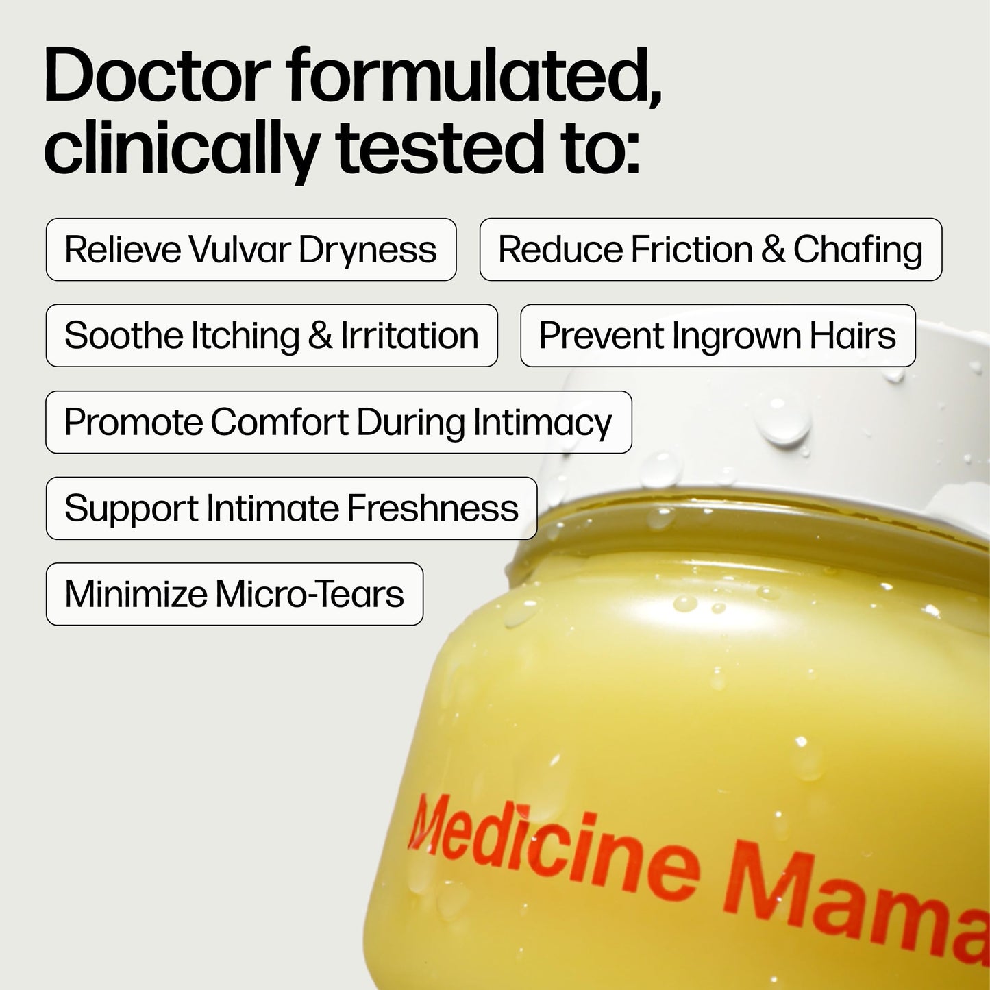 VMAGIC by Medicine Mama Organic Vulva Balm – Intimate Skin Care, Menopause Support – Relieves Feminine Dryness, Itching & Irritation – Hormone Free, Vaginal Moisturizer for Women – 2 oz
