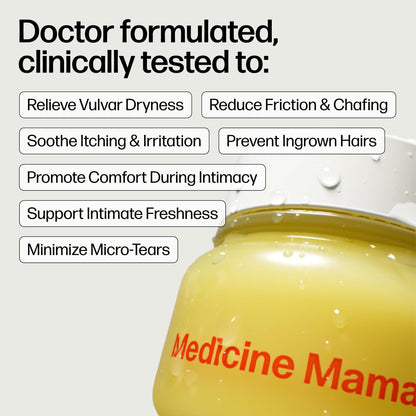 VMAGIC by Medicine Mama Organic Vulva Balm – Intimate Skin Care, Menopause Support – Relieves Feminine Dryness, Itching & Irritation – Hormone Free, Vaginal Moisturizer for Women – 2 oz