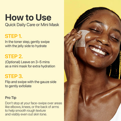 numbuzin No.5 Vitamin-Niacinamide Concentrated Pad, Daily Double-Sided Facial Pads with Glutathione, PHA & LHA for a Fresh, Radiant-Looking Skin Finish 180 ml (70 Pads)