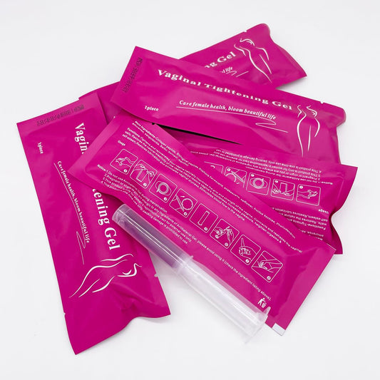 Vaginal Tightening Gel Oil Cream/Detox Balls with String and Applicator– Instant Firming Feminine Care with Natural Ingredients | Hydrating & Alternative (10 Pack Vaginal Tightening Gel)