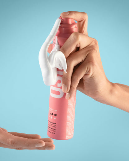 OSiS+ Grip Extreme Hold Mousse - Extra Strong Control Volume Mousse with Heat Protection