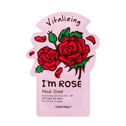 TONYMOLY I’m Real Sheet Mask Gift Set, Korean Skincare Face Masks for Hydrating & Soothing Skin, Birthday & Valentine’s Day Gifts for Women
