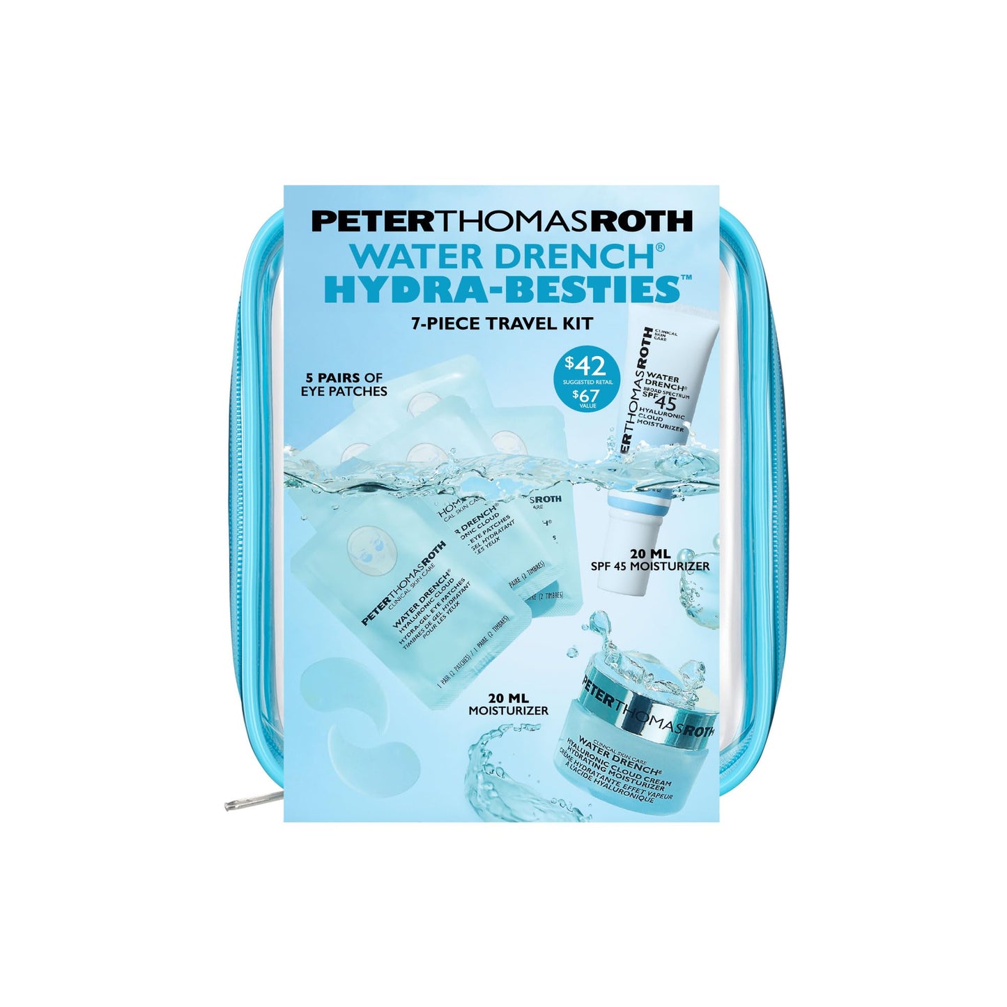 Peter Thomas Roth | Water Drench® Hydra-Besties 7-Piece Travel Kit