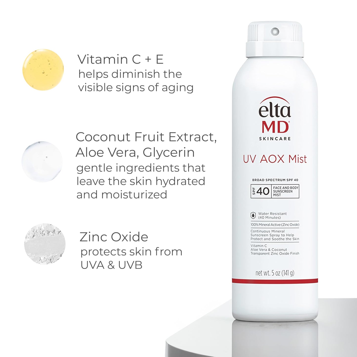 EltaMD UV AOX Mist Mineral