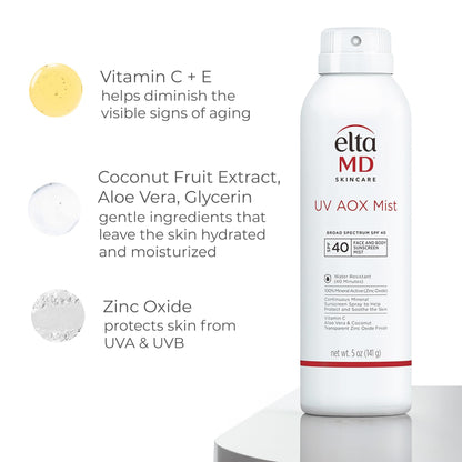 EltaMD UV AOX Mist Mineral