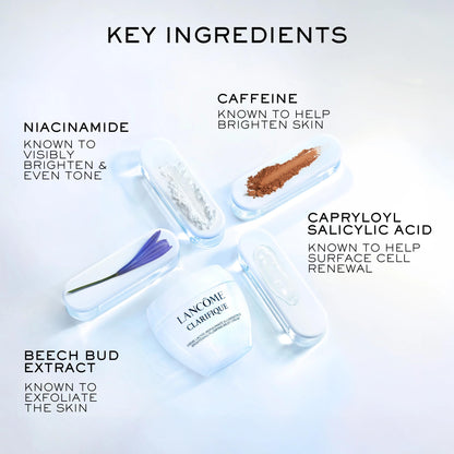 Lancôme Clarifique Milky Cream - Brightening & Hydrating Moisturizer for Combination & Oily Skin - Achieve Glass Skin