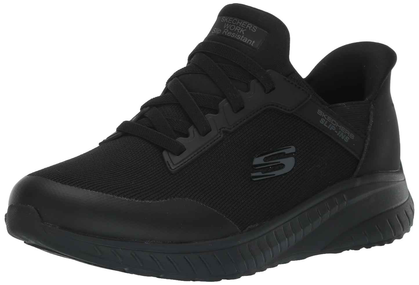 Skechers Women's Hands Free Slip-Ins Squad Chaos SR Adelo Health Care Professional Shoe