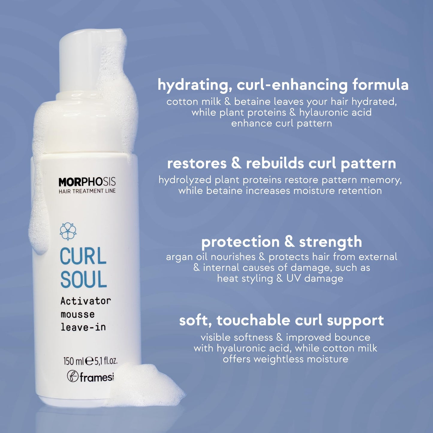 MORPHOSIS Curl Soul Activator Mousse Leave-in