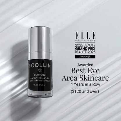 G.M. COLLIN Diamond Eye Contour | Anti-Aging Cream for the Appearance of Fine Lines, Wrinkles, and Puffiness | Clarifying Eye Moisturizer