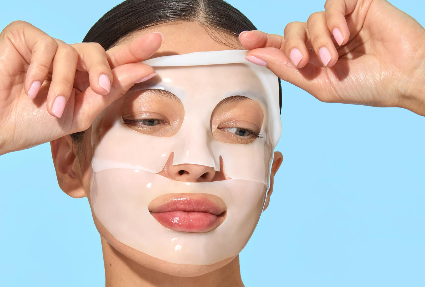 Mario Badescu Advanced Collagen Hydrogel Mask Set of 3 | Face Mask with Peptides, Hyaluronic Acid & Niacinamide for Hydrating, Firming, Brightening & Soothing Skin