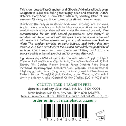 Mario Badescu Body Breakout Kit for Chest, Back and Shoulders, Includes A.H.A. Botanical Soap and Special Cleansing Lotion "O" Body Toner, Ideal for Combination or Oily Skin, 2 ct.