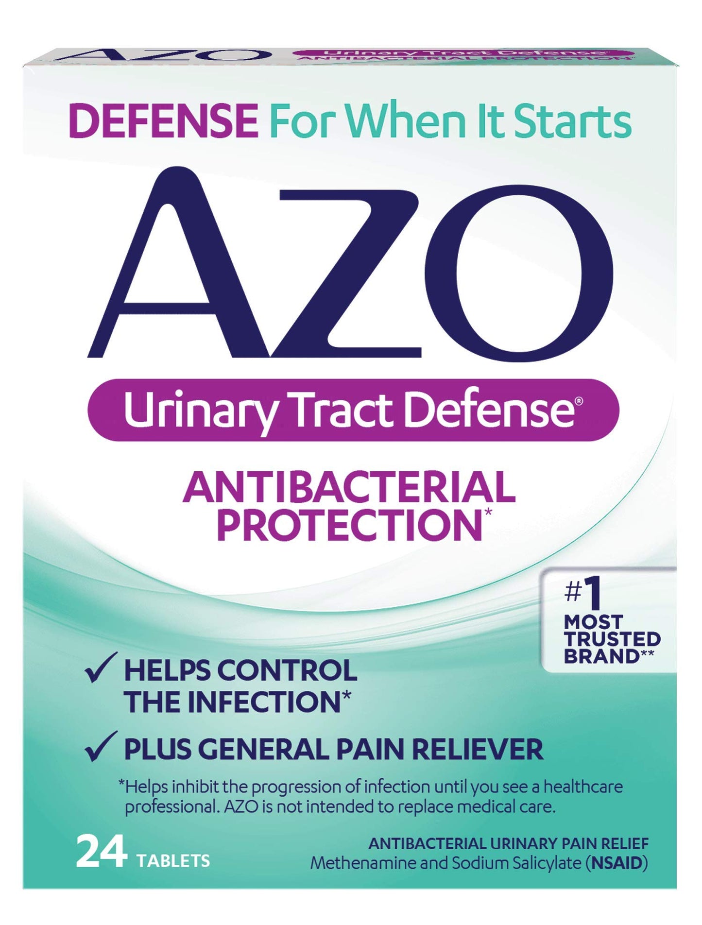 AZO Complete Feminine Balance Probiotics for Vaginal Health with Urinary Tract Defense Antibacterial Protection, 30 Count