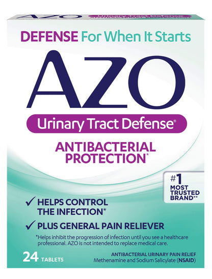 AZO Complete Feminine Balance Probiotics for Vaginal Health with Urinary Tract Defense Antibacterial Protection, 30 Count