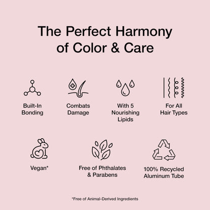COLORCHARM Permanent Cream Hair Dye | Brown Hair Color | Medium to Golden Caramel, Cool Natural, Brunette Shades | 100% Gray Coverage | Vegan, Free of Phthalates & Parabens | 2 oz.