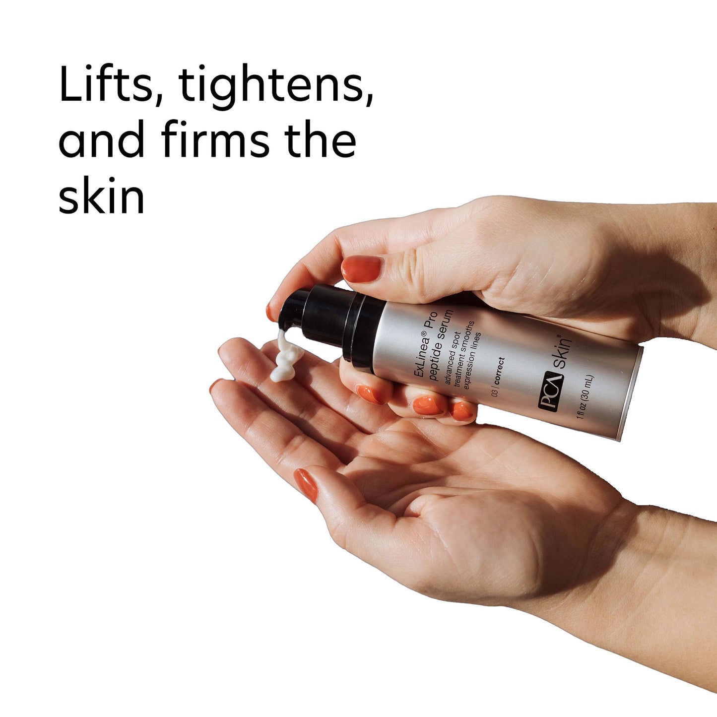 PCA SKIN ExLinea Pro Peptide Serum for Face, Peptide Complex, Helps Lift, Tighten, and Firm Skin and Reduces Wrinkle Depths, Hydrating Anti Aging for Women