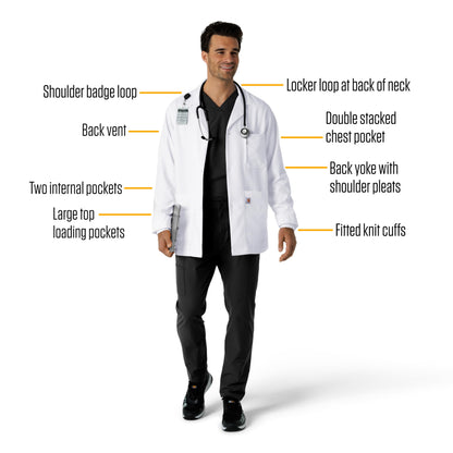Carhartt Scrubs C71005 Modern Fit Consultation Lab Coat