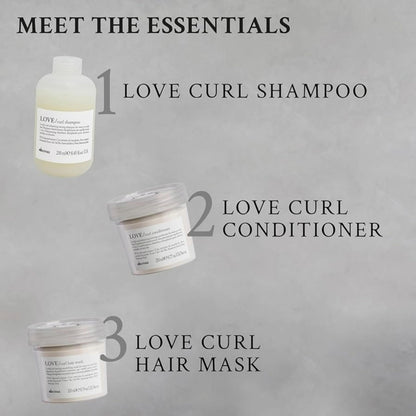 Davines LOVE Curl Controller, Relaxing Anti-Frizz Effect Cream for Wavy and Curly Hair - Defines Texture, Leaving Soft, Light & Elastic Curls even in High Humidity with Almond Extract, 5.07 Fl Oz