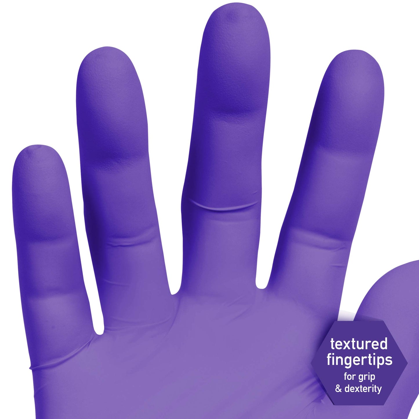 Ansell Kimtech™ Purple Nitrile™ Exam Gloves (55081), 5.9 Mil, Ambidextrous, 9.5”, Small, 100 Nitrile Gloves/Box