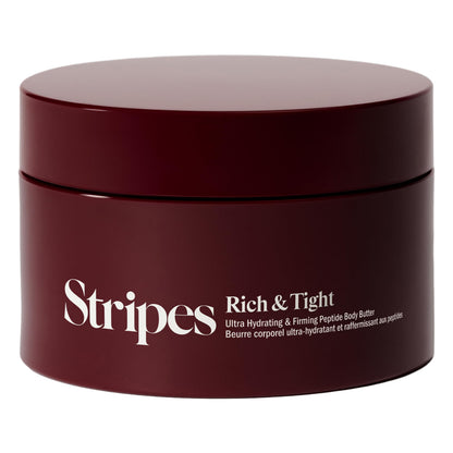 STRIPES Beauty (by Naomi Watts) - Rich & Tight Ultra Hydrating & Firming Peptide Body Butter with Ectoine and Squalane, Improves Skin Firmness, Texture and Tone, 16.48 oz
