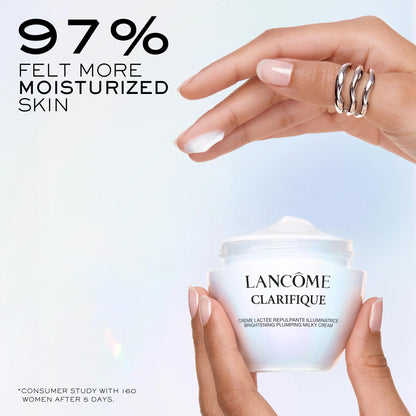 Lancôme Clarifique Brightening Duo Gift Set – Limited Edition – Pro-Solution Serum 1.0 fl. oz. & Plumping Milky Cream 1.7 fl. oz. – Targets Dark Spots & Post-Acne Marks – Radiant Skin Set